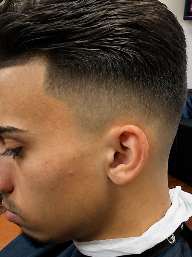 Modern fade haircut cc-fade
