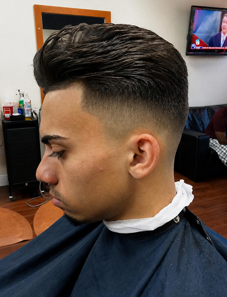 Modern fade haircut cc-fade